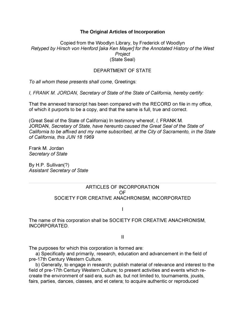 How to Get Secretary of State Articles of Incorporation How to Get Secretary of State Articles of Incorporation