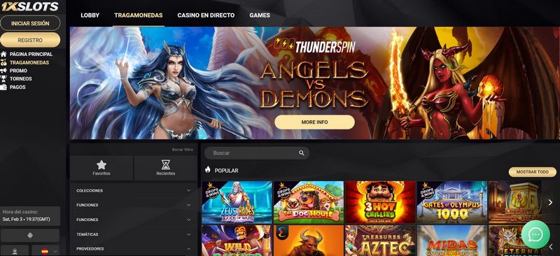 Versión móvil de 1xslots